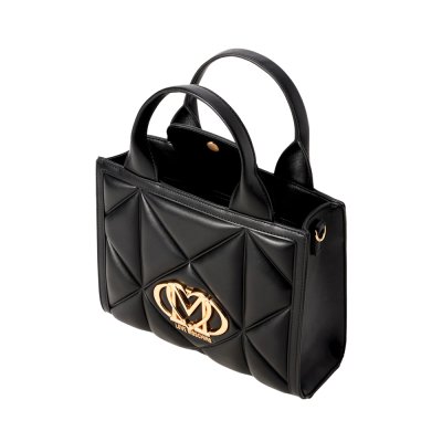 THE EMBOSSED Q SMALL SHOPPING BAG